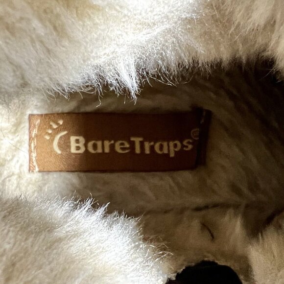 Bare Trap Boots‎ Womens 8.5M Fierce Brown Leather Zip Faux Fur Lining Stay Dry - Picture 7 of 8